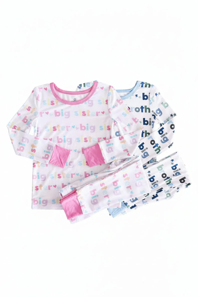 Two Piece Pajama Set | Big Sibling | Caden Lane