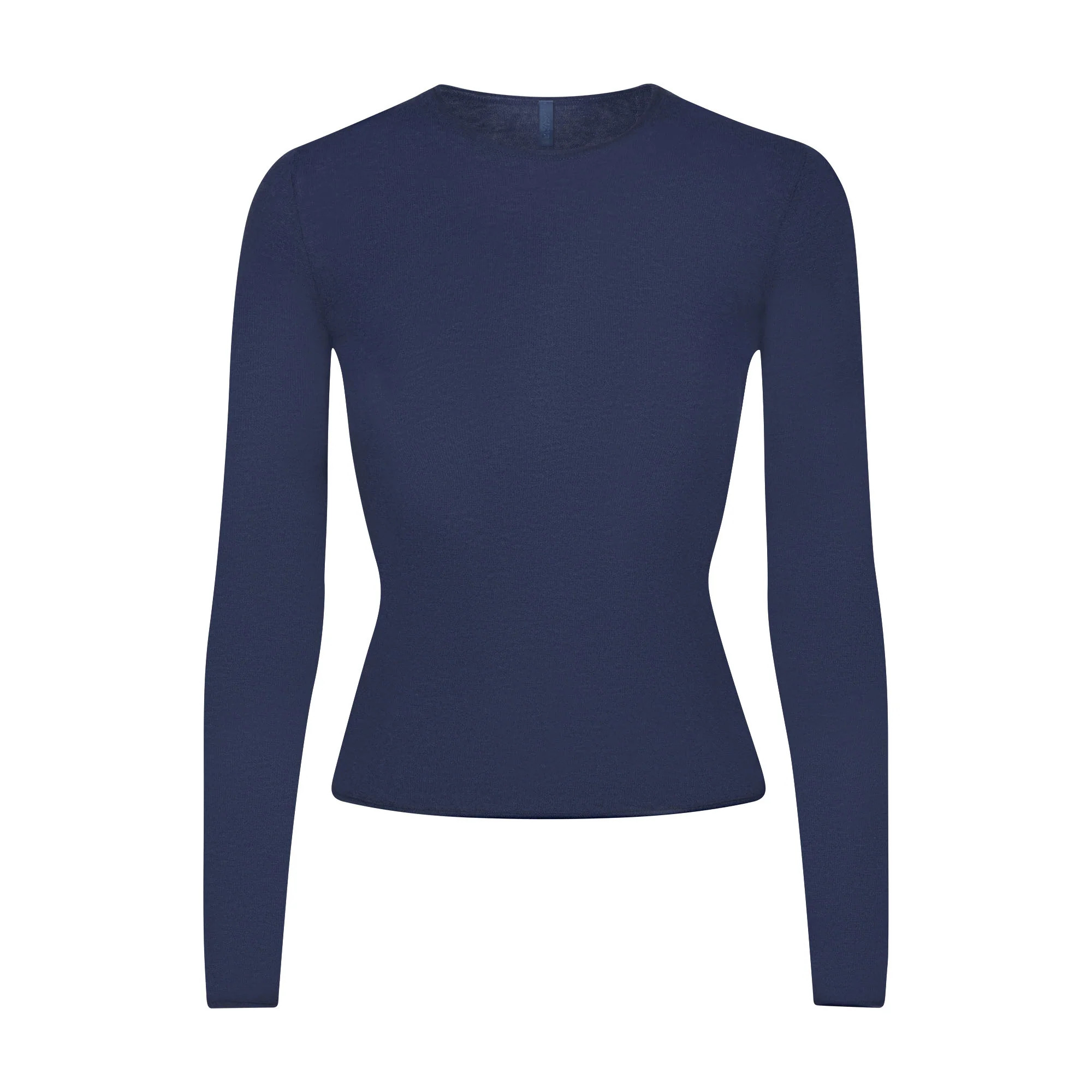 FEATHERWEIGHT CASHMERE LONG SLEEVE TOP | INDIGO | SKIMS | SKIMS (US)