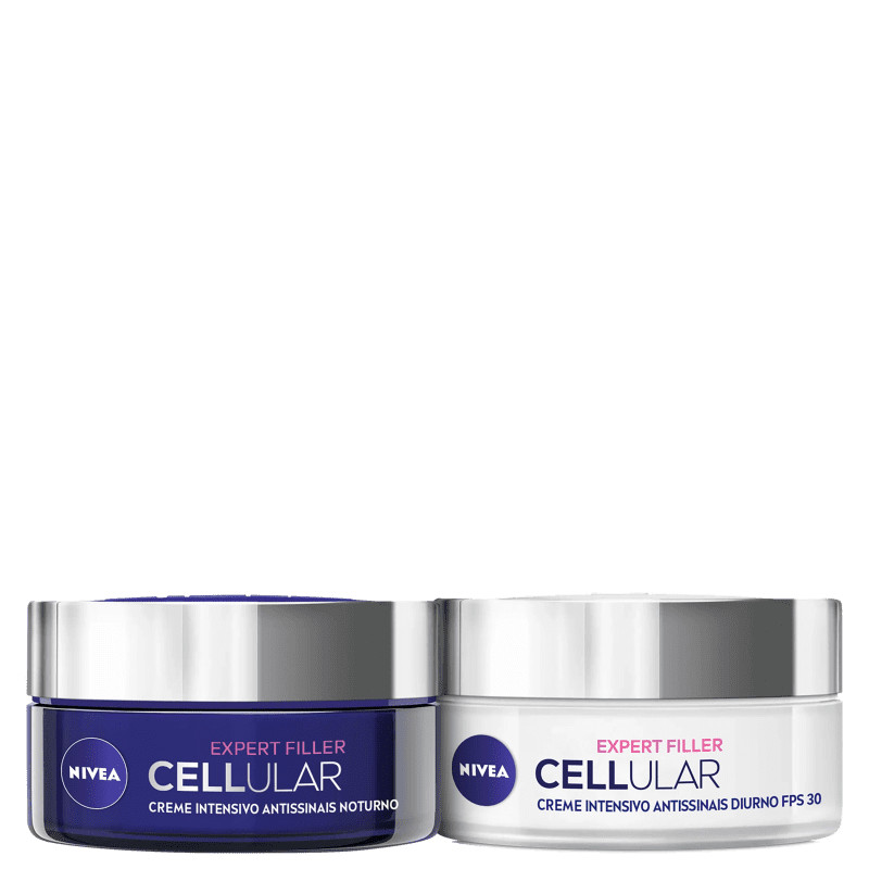 Kit Redutor de Linhas com creme diurno e noturno para todos os tipos de pele. Ajuda a suavizar ru... | Beleza Na Web (BR)