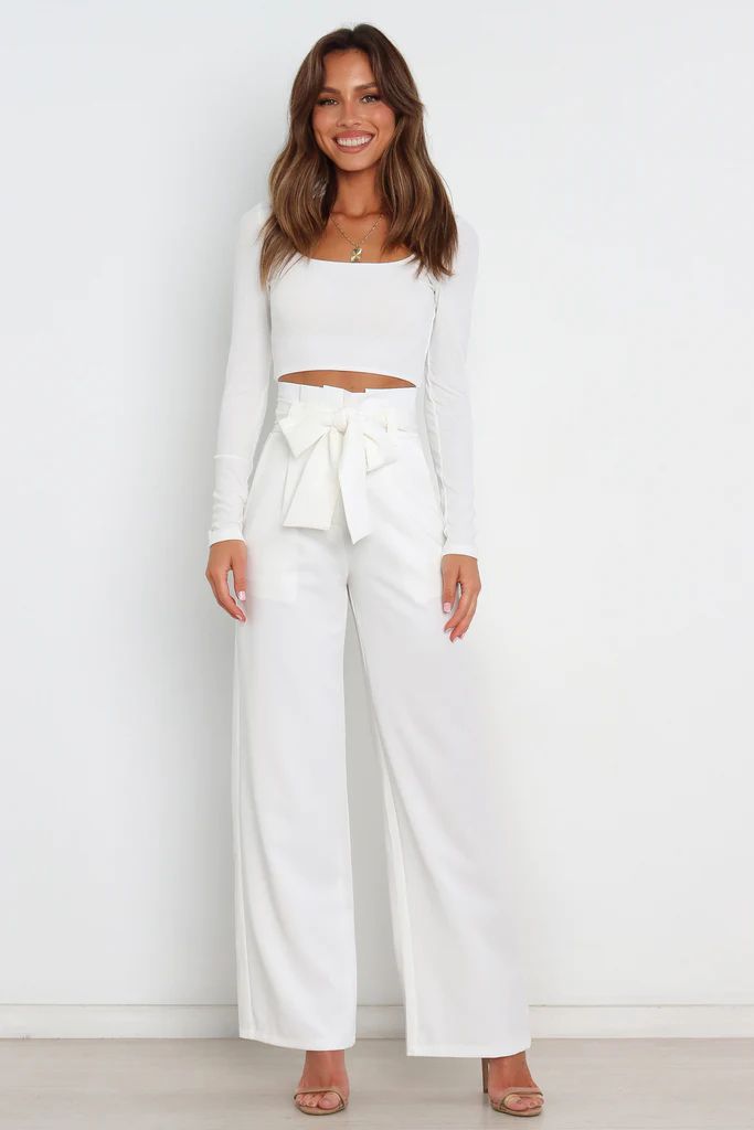 Kieran Pants - White | Petal & Pup (AU)