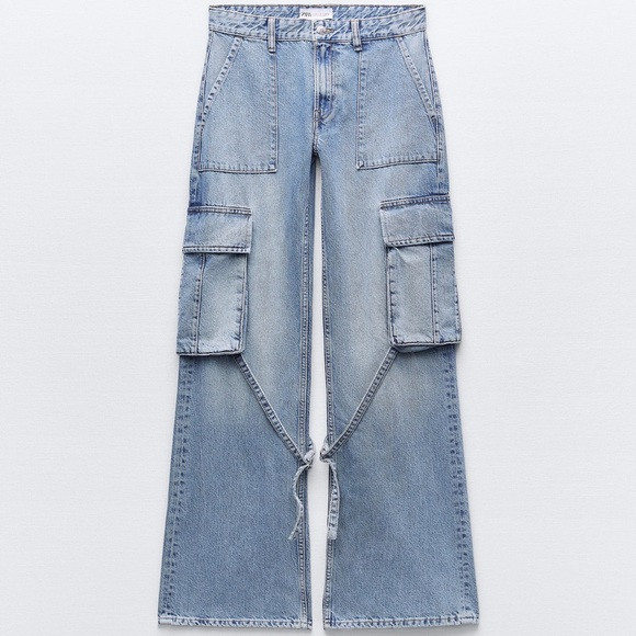 Zara cargo jeans | Poshmark