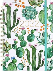 Planner 2022 - Weekly & Monthly 2022 Planner, Jan 2022 - Dec 2022, 8.5" x 6.4", Flexible Hardcove... | Amazon (US)