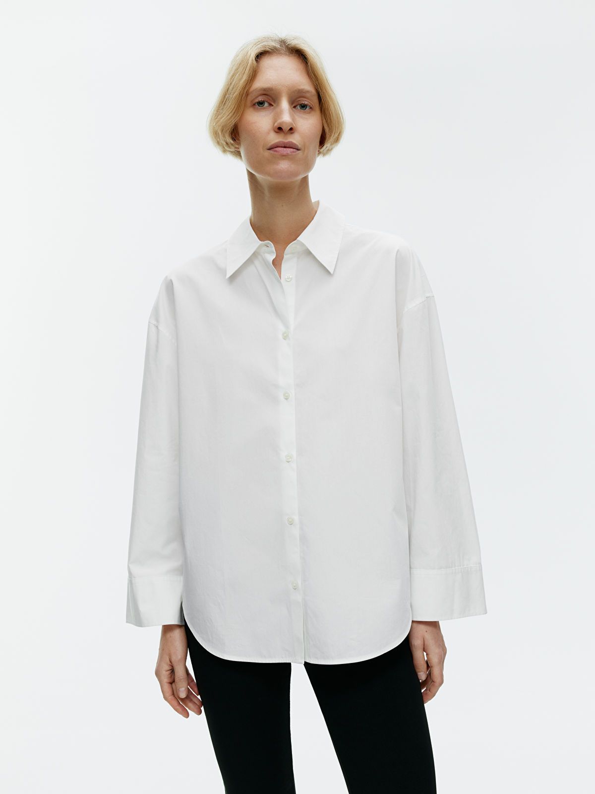 Relaxed Poplin Shirt | ARKET (US&UK)