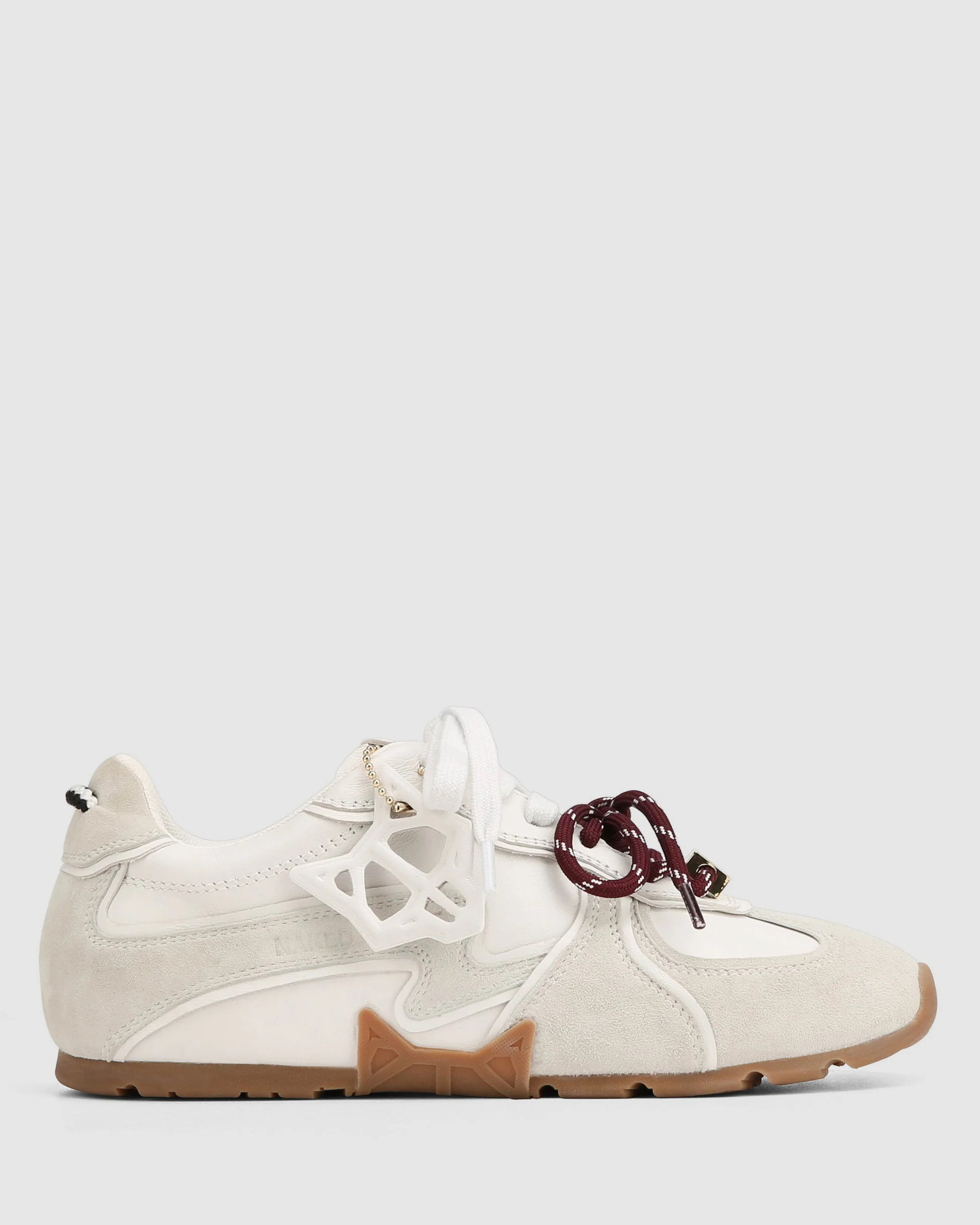 Adored White Suede Sneaker | Naked Wolfe | Naked Wolfe