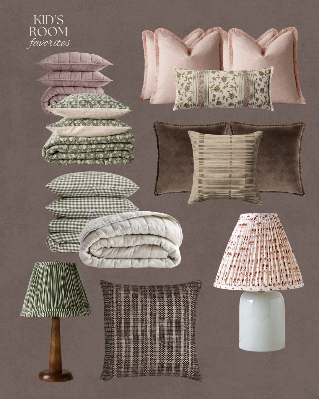 Kids Bedding + Decor!!! So many pretty finds to make their space special 🤎

#LTKKids #LTKHome #LTKU