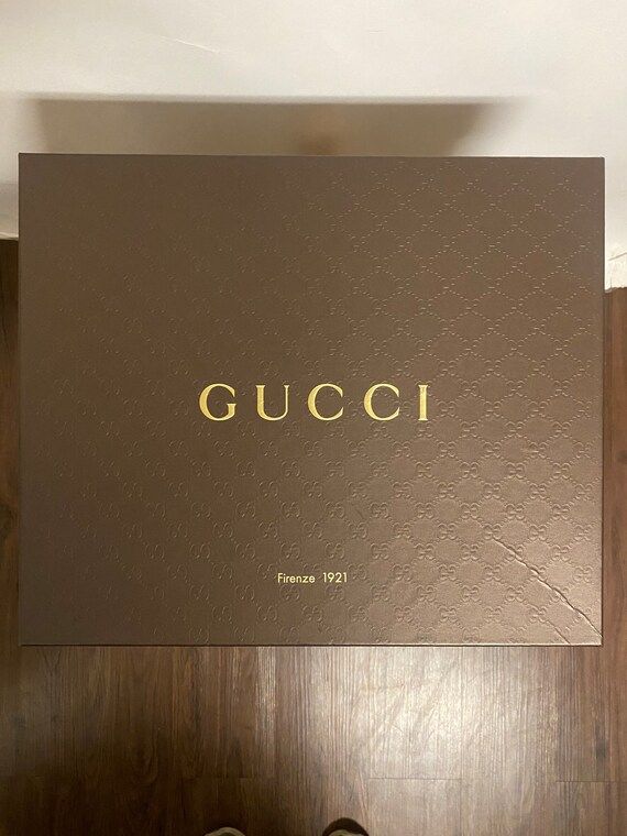 Empty GUCCI box and dust bags shoes | Etsy (US)