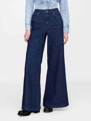 High Rise Wide Flare Jeans | Gap (US)