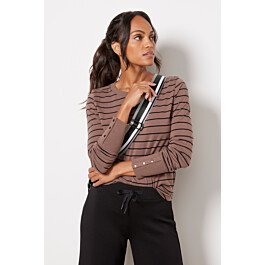 Peyton Snap Cuff Long Sleeve | Evereve