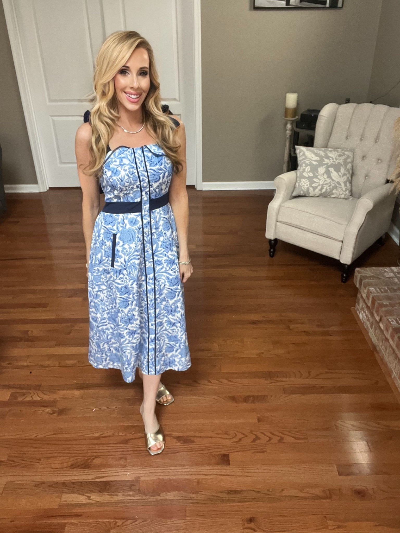 Gorgeous summer floral midi dress🌸🌸

#LTKmomlife #LTKootd #LTKOver40