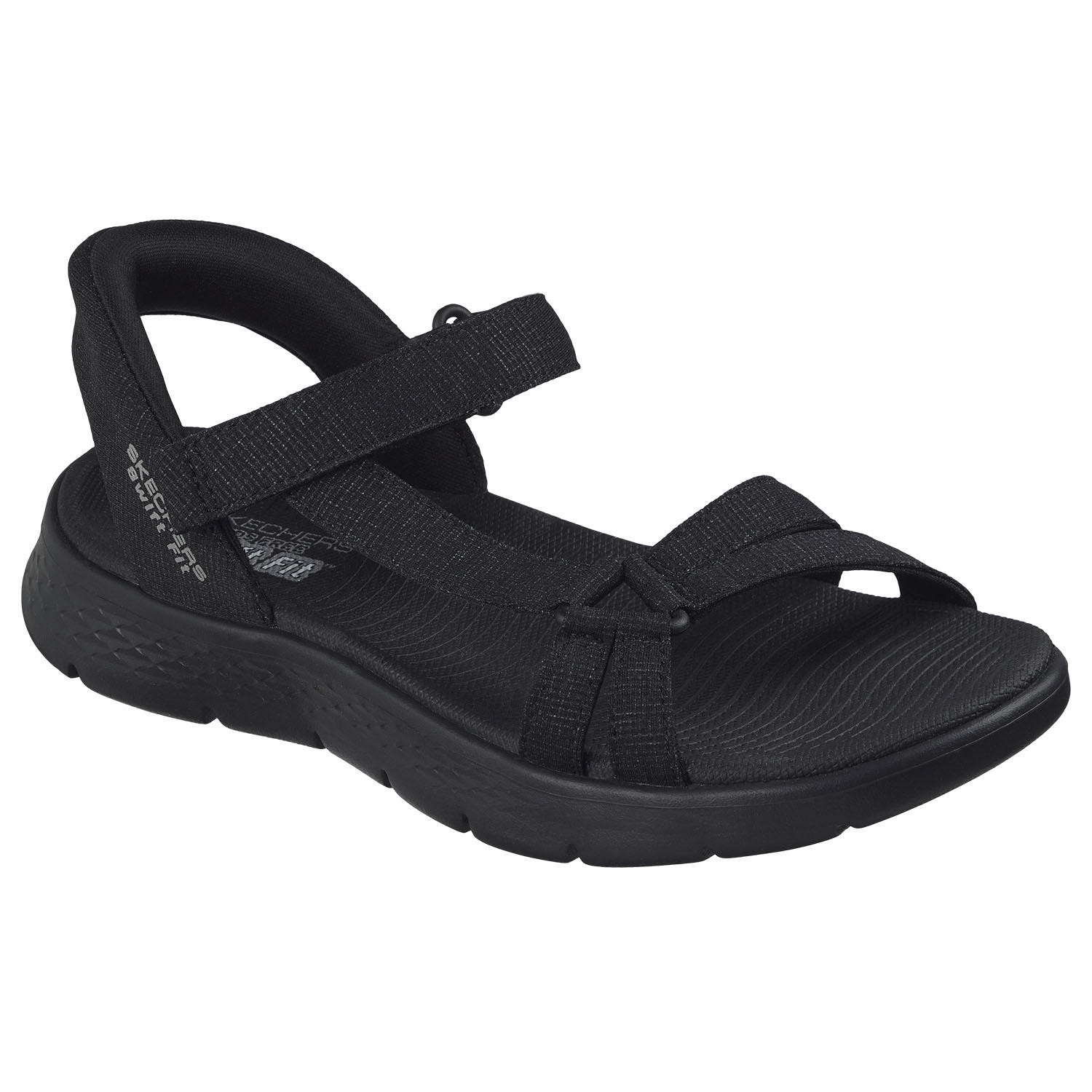 SKECHERS WOMEN'S SWIFT-FIT SANDAL - BLACK 10:- 10, Black | Sam's Club