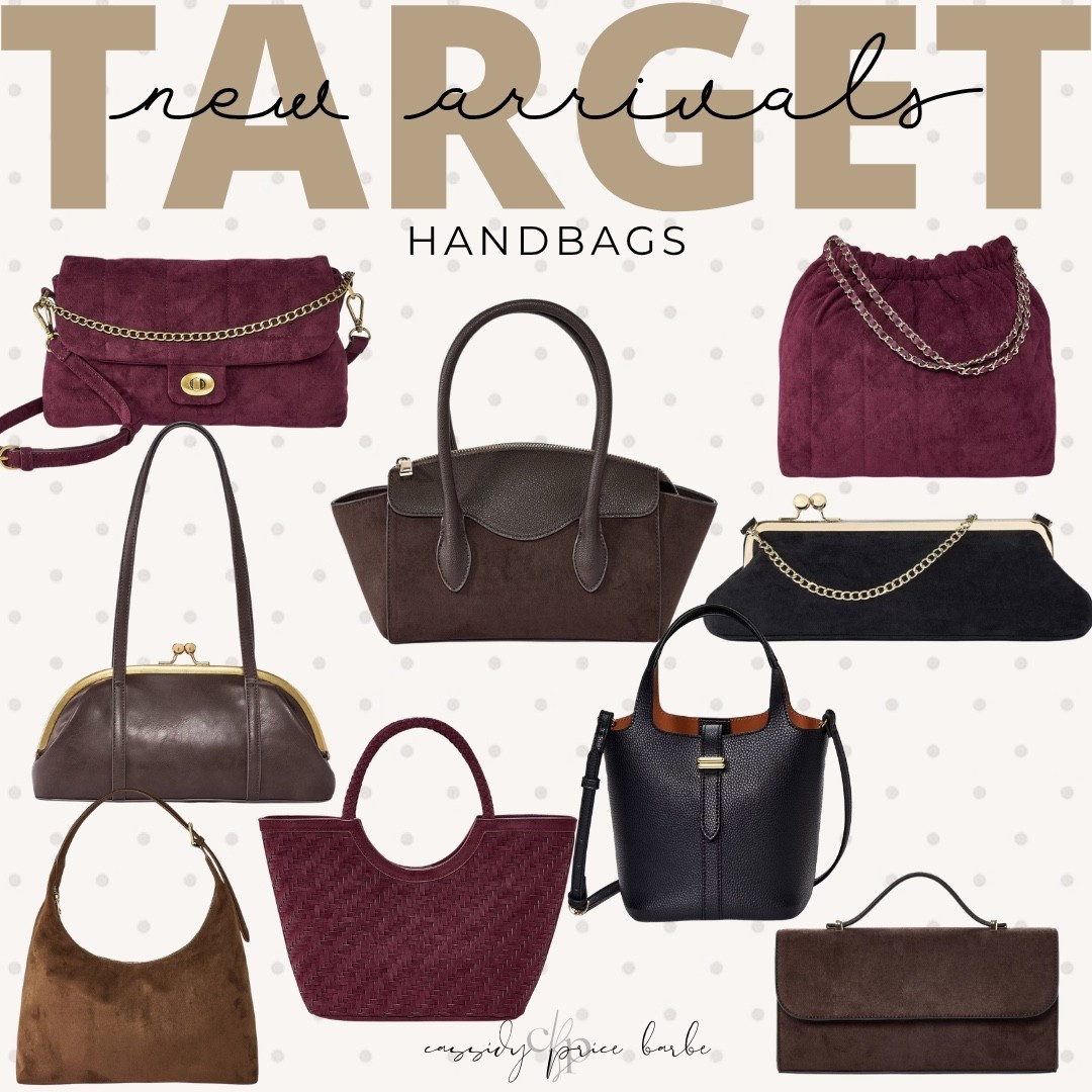 Target fall bags are SO good right now 🤎🍂 From everyday totes to cute shoulder bags, these look way more expensive than the Target price tag! The easiest little fall outfit upgrade. 👏🏼

#TargetFinds #TargetStyle #FallBags #AffordableFashion