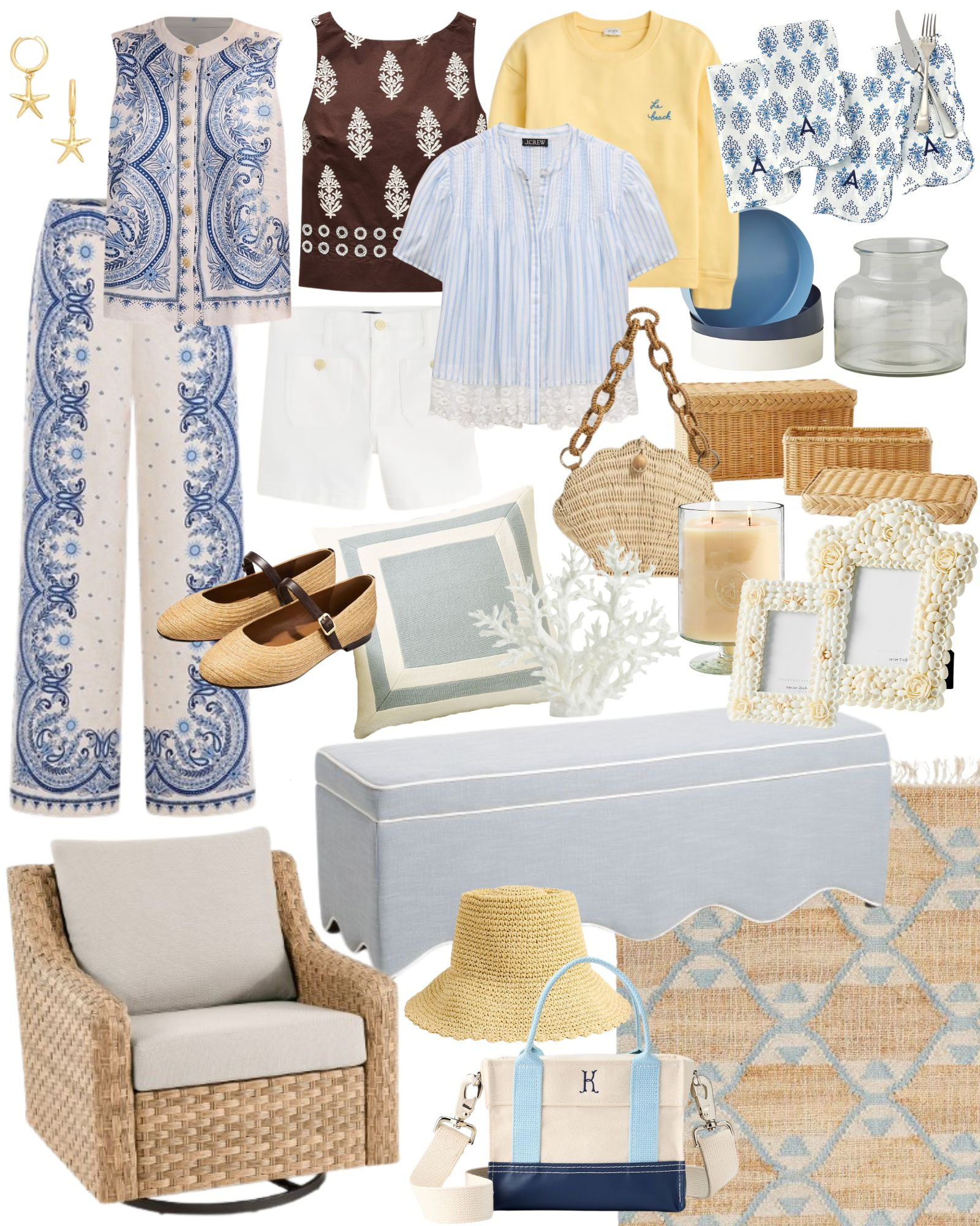 My top picks from the best weekend sales! Includes a cute paisley set, block print top, beach sweatshirt, sailor shorts, our favorite outdoor swivel chairs, seashell picture frames and more! Get all sources and discount codes here: https://lifeonvirginiastreet.com/weekend-sale-alerts-162/

#LTKSeasonal #LTKHome #LTKSaleAlert