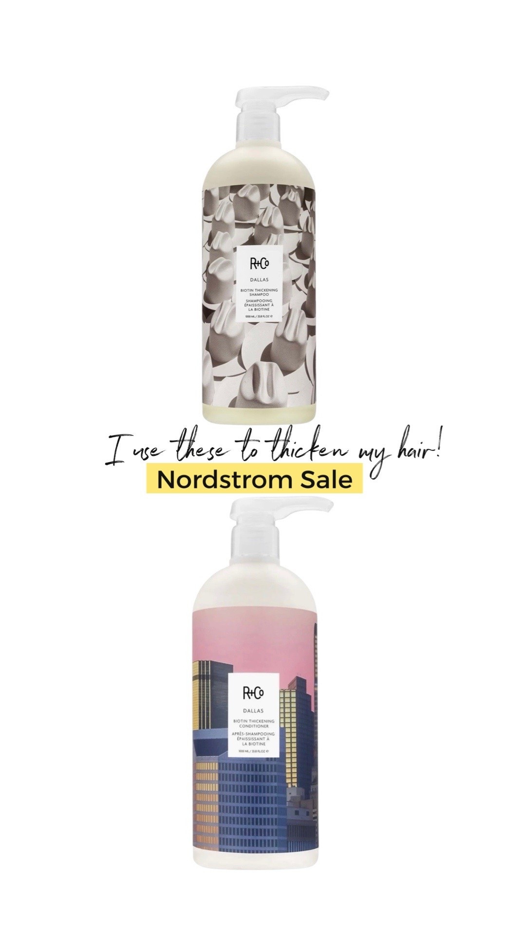 My FAVORITE shampoo and conditioner that thicken my hair. So excited it’s part of the sale!!

Nordstrom Anniversary Sale

#LTKSaleAlert #LTKBeauty