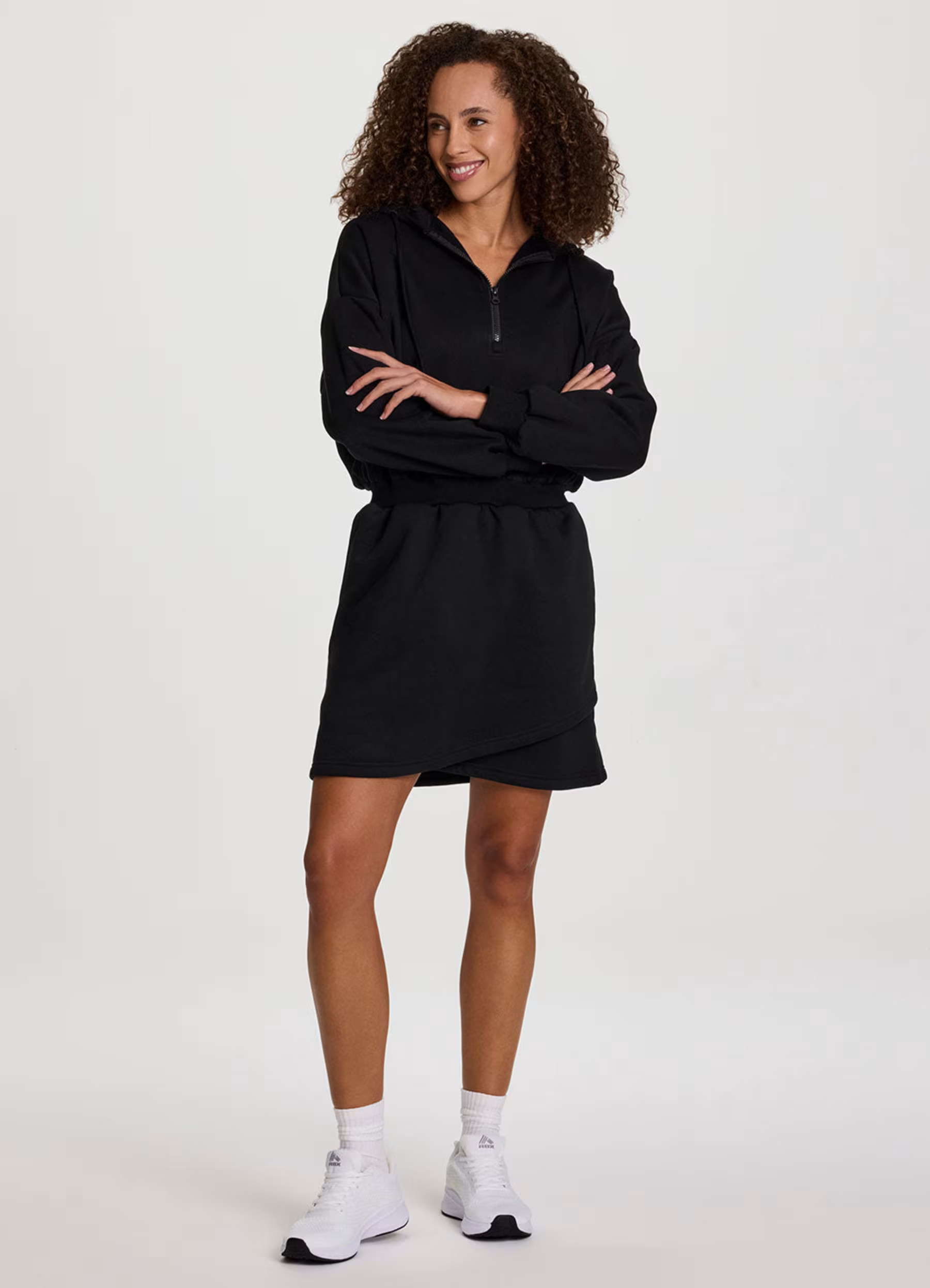 Everyday Fleece Hoodie Dress - RBX Active | RBX Active