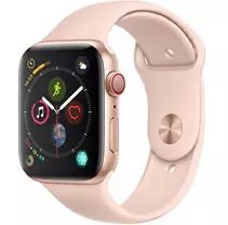 Apple Watch Series 4 GPS + Cellular 44MM Gold Aluminum Case with Pink Sand Sport Band | Sam's Club