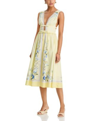 Floral Midi Dress | Bloomingdale's (US)