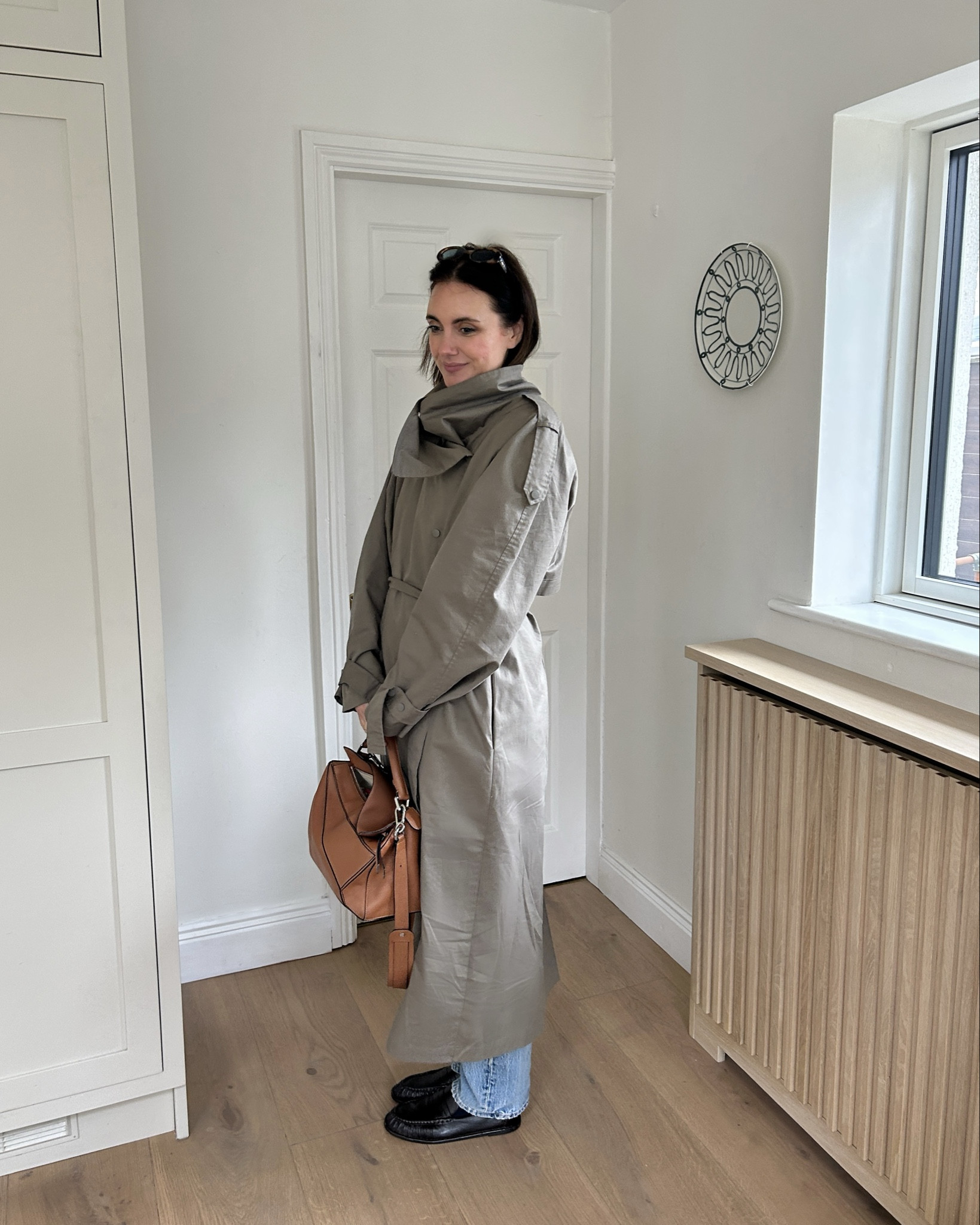 Spring trench look, Frankie shop trench, vintage 501 Levi’s, brown loafers. Loewe puzzle bag 

#LTKeurope #LTKhome #LTKstyletip