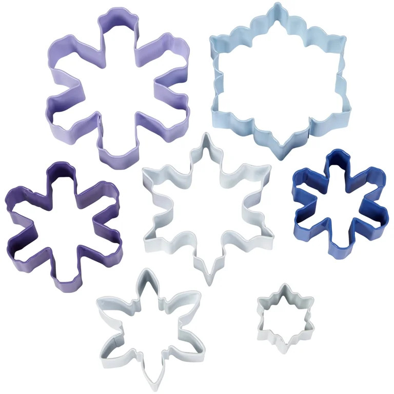 Wilton Snowflake Cookie Cutter Set, 7-Piece | Walmart (US)