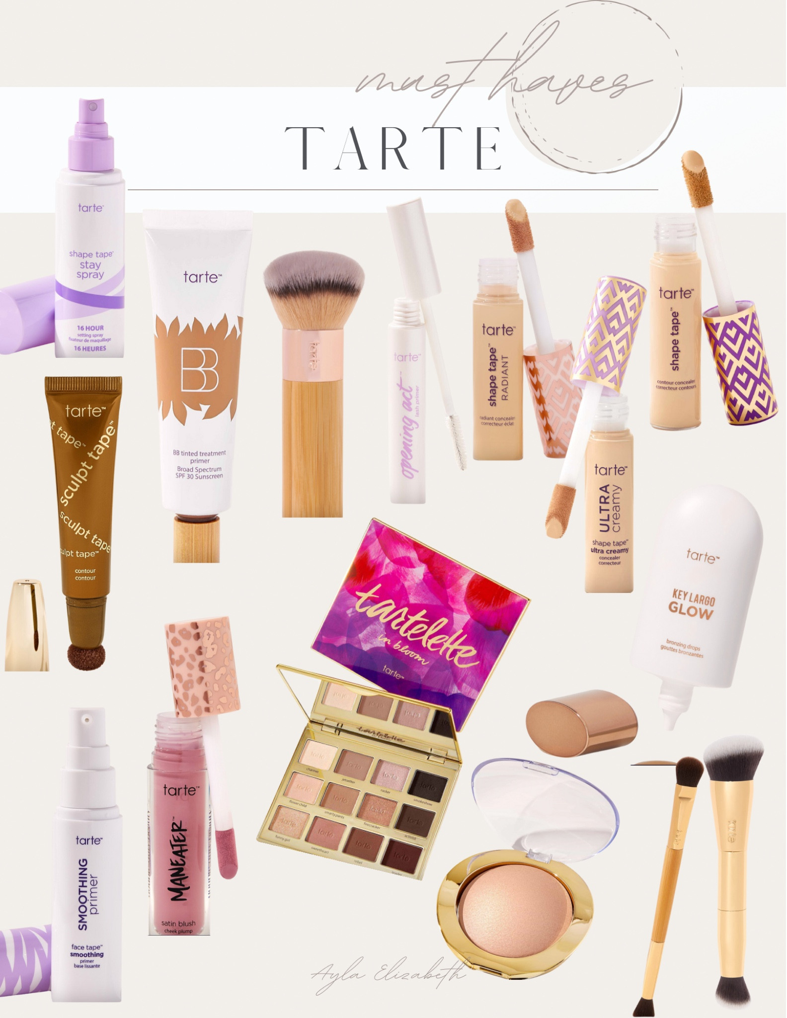 These are my favorite tarte products. In all of the shape tapes, I wear light neutral. 

#LTKbeauty #LTKSeasonal #LTKSpringSale