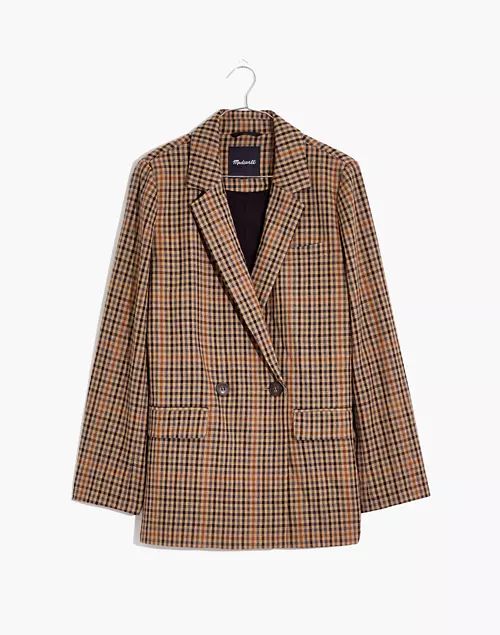 Dorset Blazer in Coster Plaid | Madewell