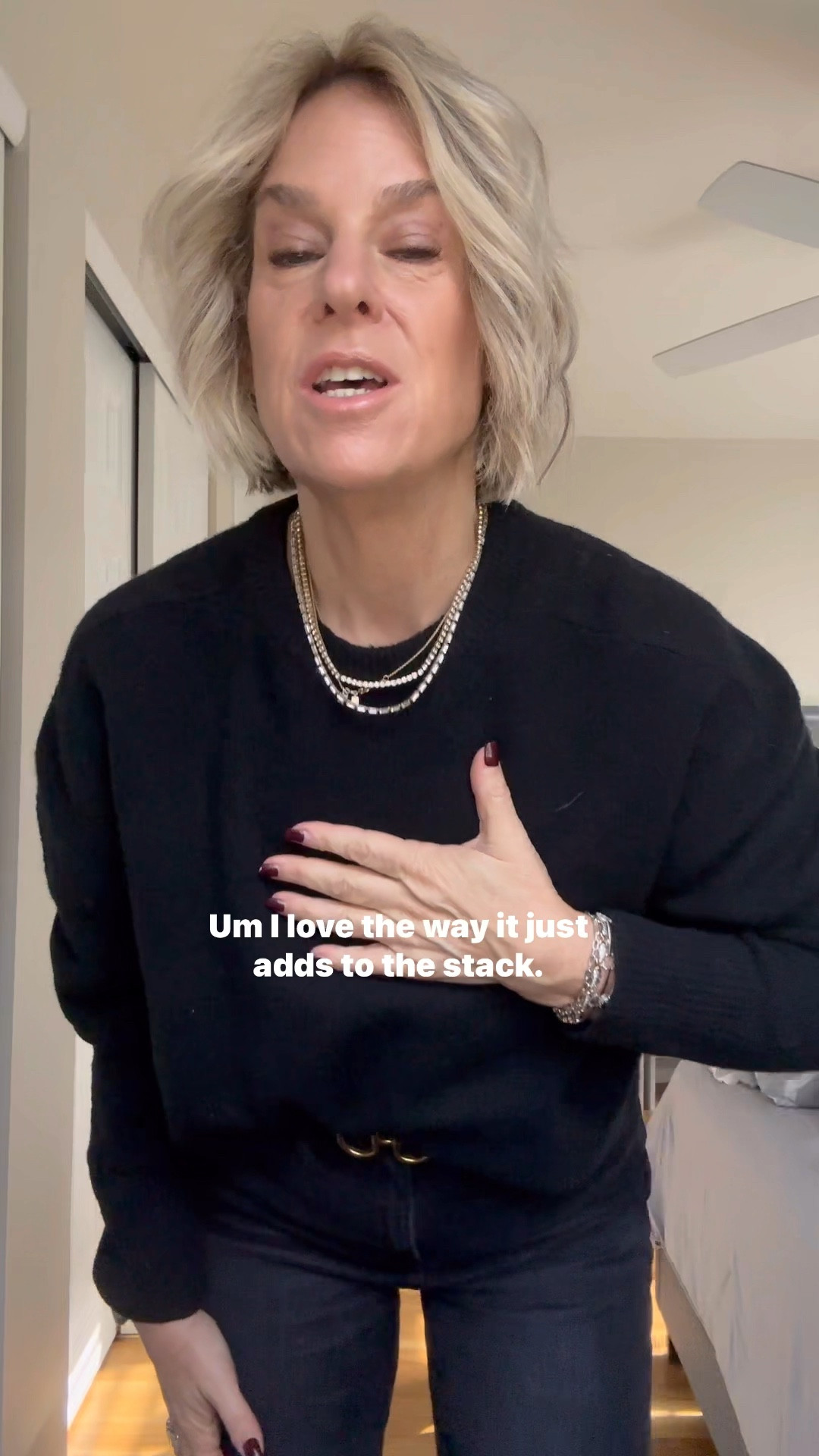 The daily uniform, black on black on black  

#LTKOver40