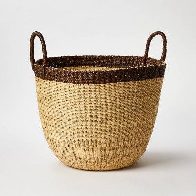 Round Elephant Grass Basket - Threshold™ designed with Studio McGee | Target