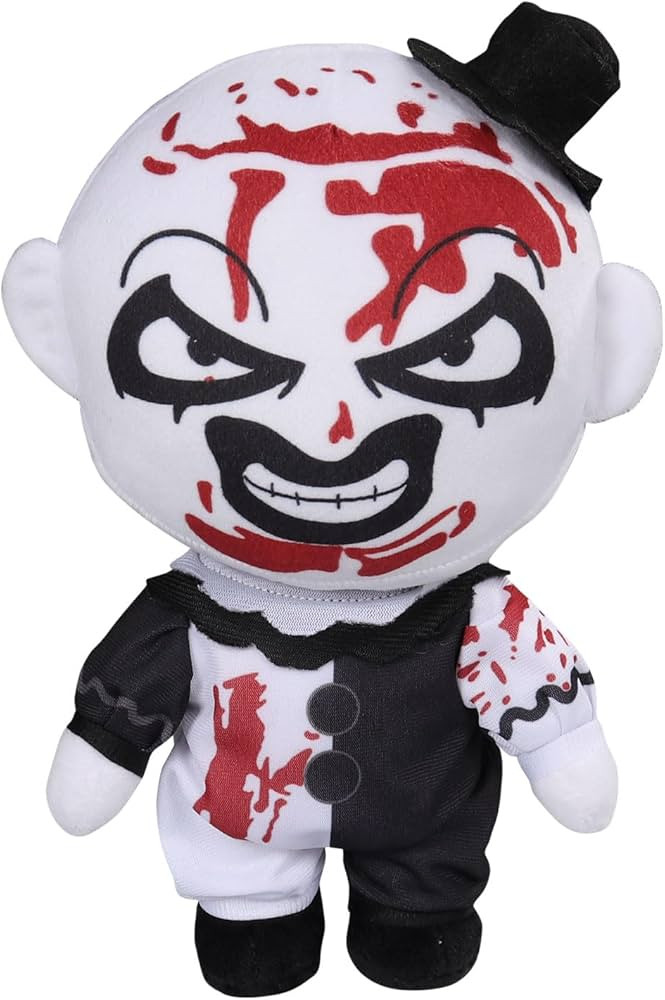 Feeriay Art Clown Plush Toy Soft Bloody Killer Art Clown Stuffed Plushie Pillow Doll for Kids Adu... | Amazon (US)