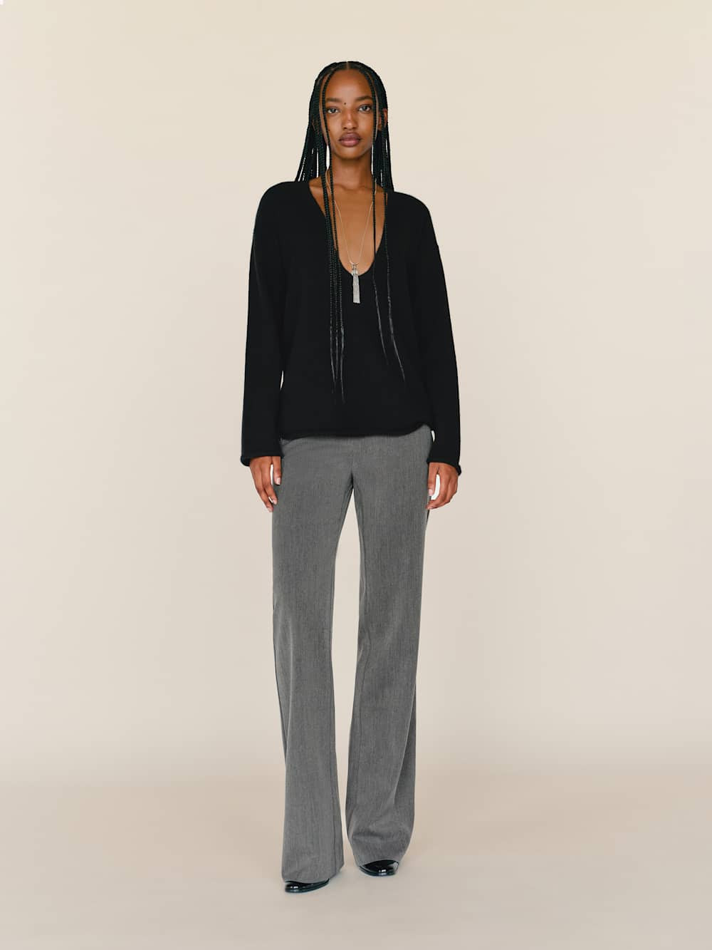 Juno Cashmere Oversized Sweater | Reformation (Global)