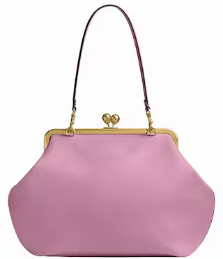 COACH Large Oversized Kisslock Frame Shoulder Clutch Bag | Dillard's | Dillard's