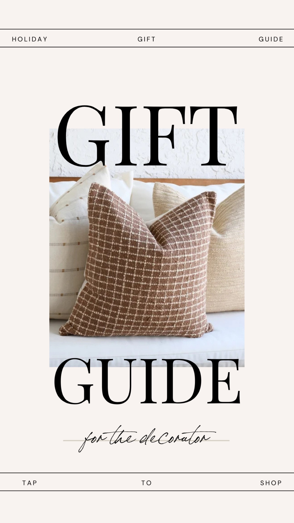 Gift guide for her! Looking for decor pillows?

#LTKCyberWeek #LTKGiftGuide #LTKHome