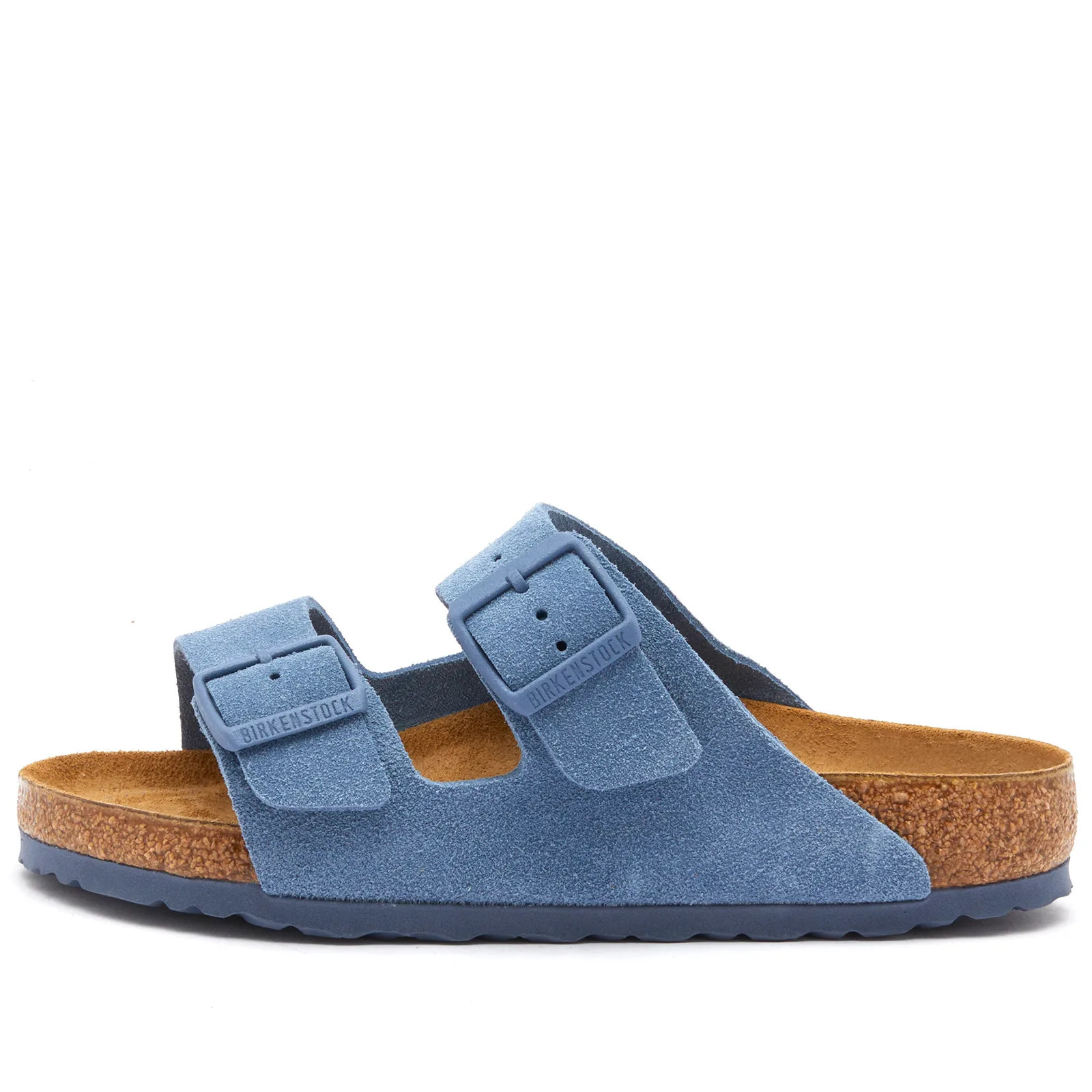 Birkenstock Arizona in Elemental Blue Suede, Size UK 10.5 | END. Clothing