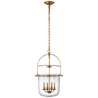 Chapman & Myers Lorford Smoke Bell Lantern | Wayfair North America