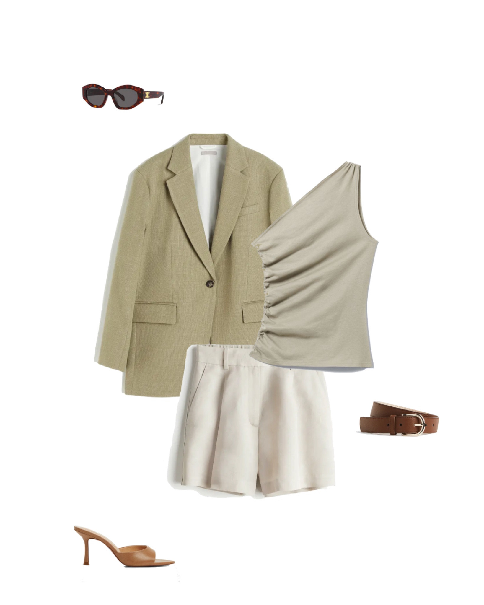Sage green linen summer outfit💚

#LTKeurope #LTKsummer