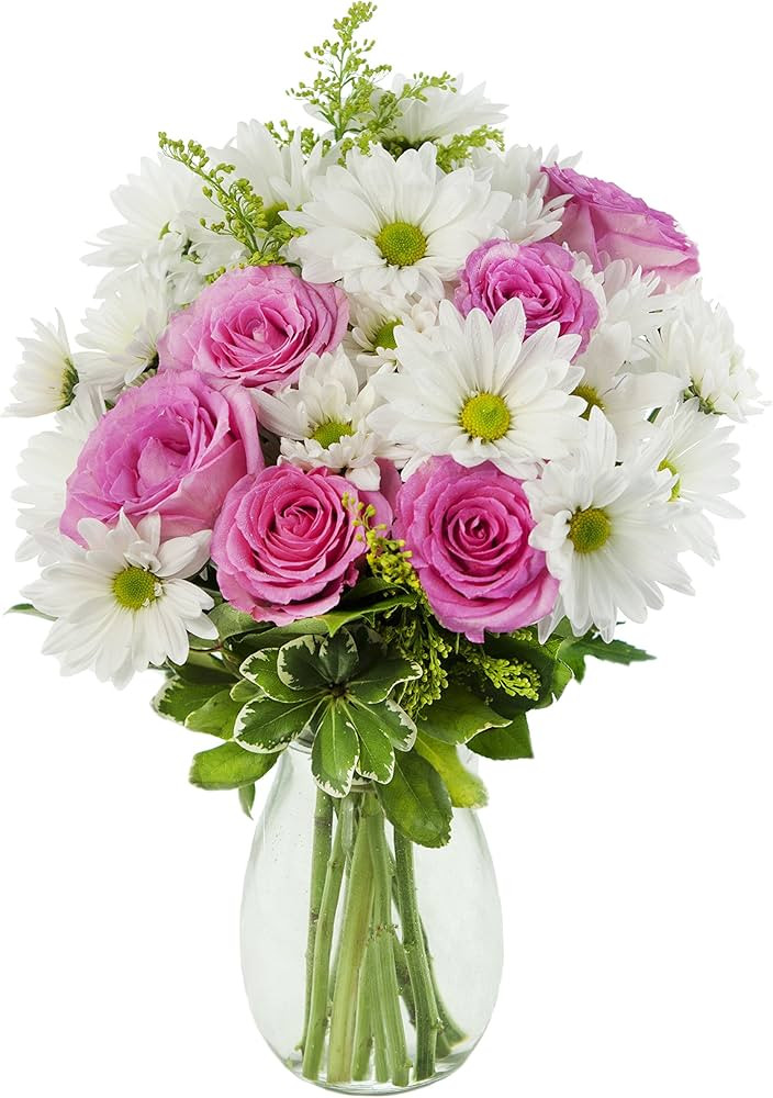 KaBloom PRIME NEXT DAY DELIVERY - Mother’s Day Collection - Icing on the Cake Bouquet of Pink R... | Amazon (US)