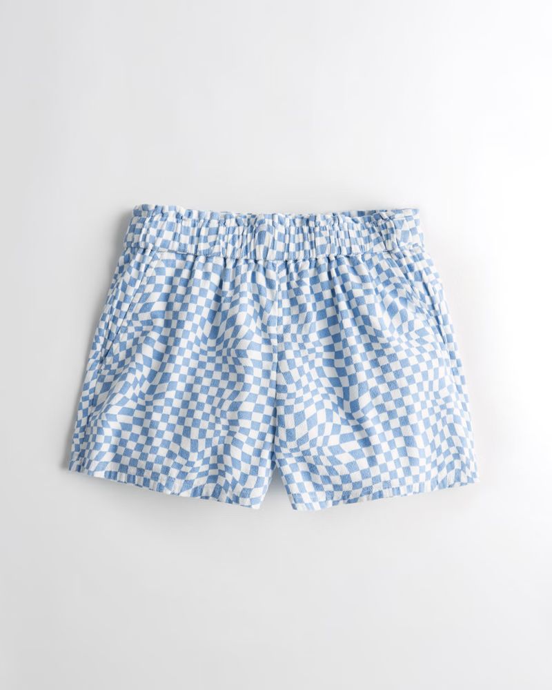 Ultra High-Rise Linen Short | Hollister (US)