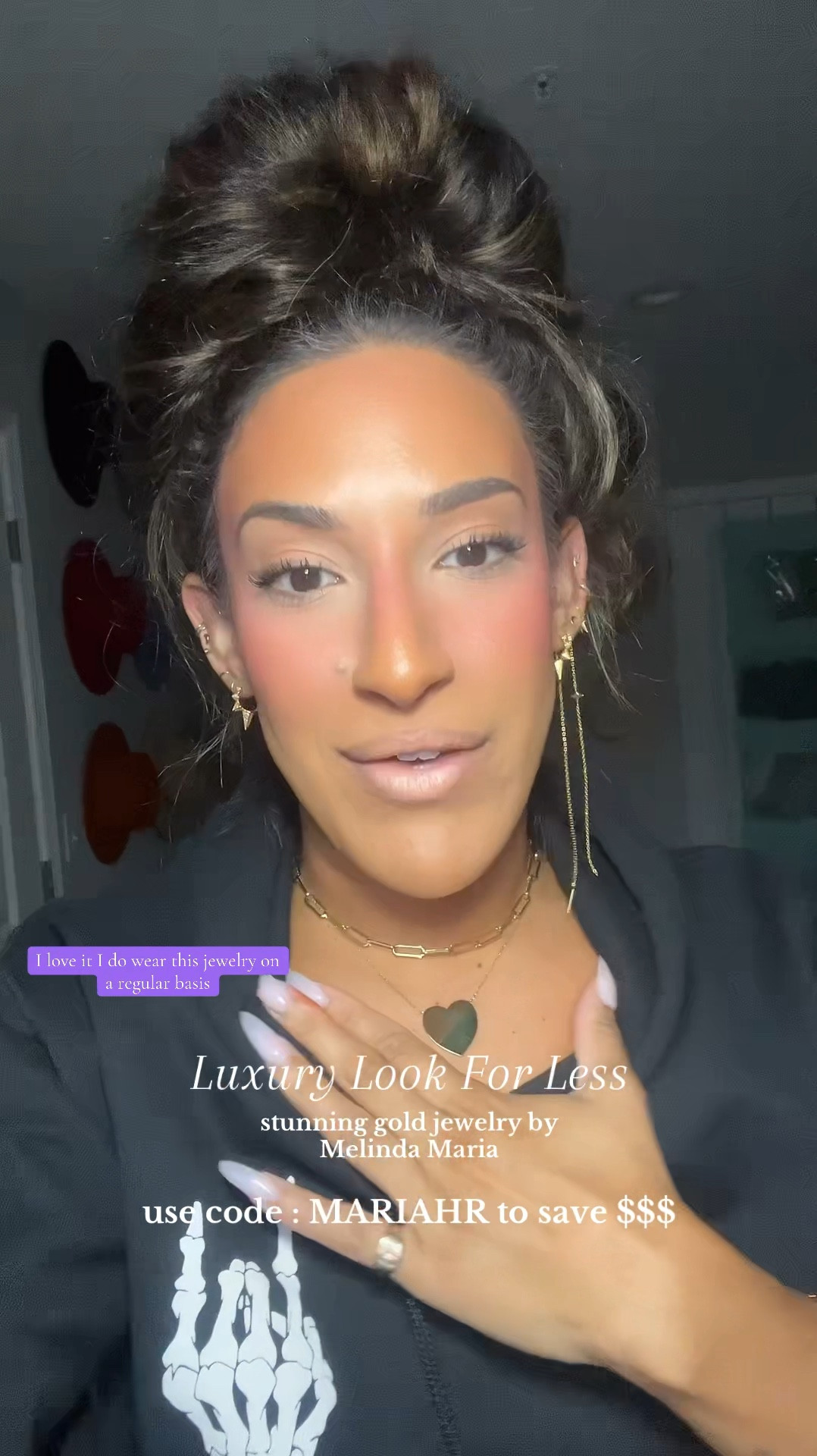 Use code MARIAHR to save some $$$| A few of my favorite Melinda Maria Jewelry items, the quality is top notch and the designs are next level! 
I have very sensitive skin and this jewelry does not bother my skin at all!!

#LTKSaleAlert #LTKFindsUnder100 #LTKFindsUnder50