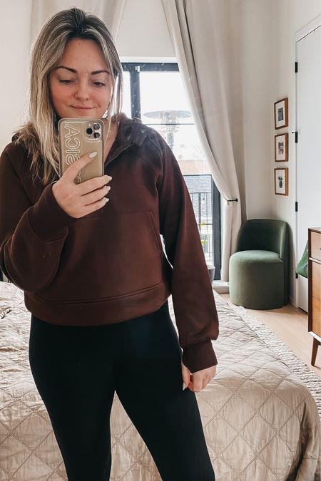 Two great Amazon finds!

Wearing a Medium in this hoodie — would maybe even prefer a large. Cozy and cropped. Comes in 11 colors!

Wearing a small in these leggings. My favorites! 

#LTKSeasonal #LTKunder50