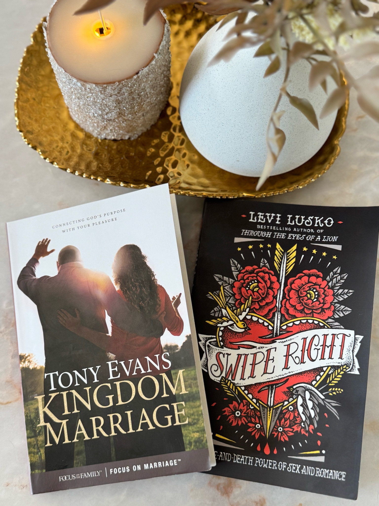 What we are currently reading in February during our morning quiet time. 