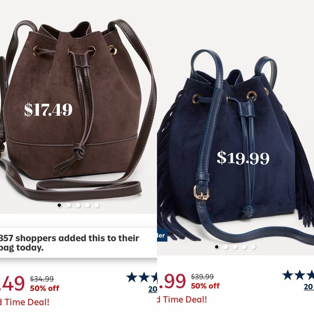 Such cute bags from the #oldnavy sale! #bags #handbags #fallbag #navy #chocolatebrown

#LTKSeasonal