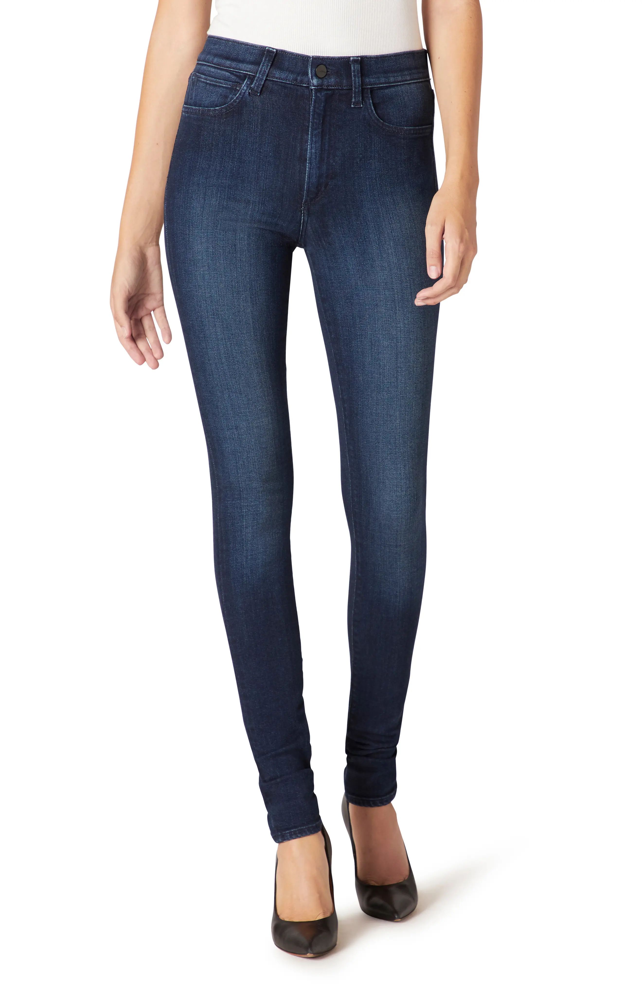 Joe's The Twiggy High Waist Long Skinny Jeans in Lupe at Nordstrom, Size 26 | Nordstrom