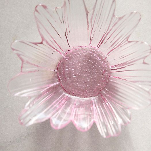 Glass Flower Candy Bowl | Terrain