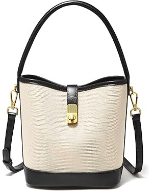 FOXLOVER Small Bucket Bag For Women Fashion Simplicity Crossbody Handbag Designer Shoulder Purse | Amazon (US)