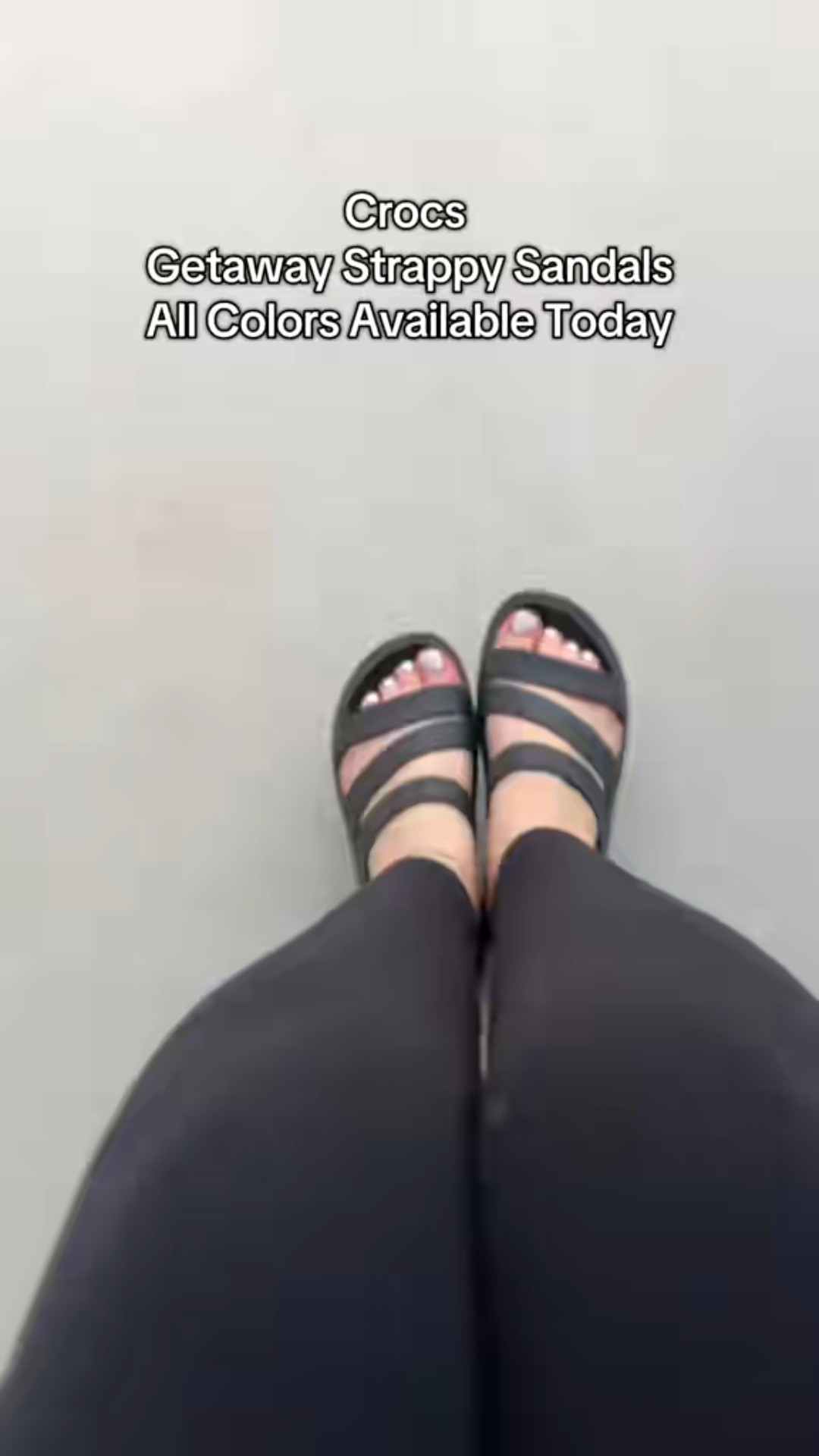 @crocs gateway strappy sandal 

#LTKActive #LTKootd