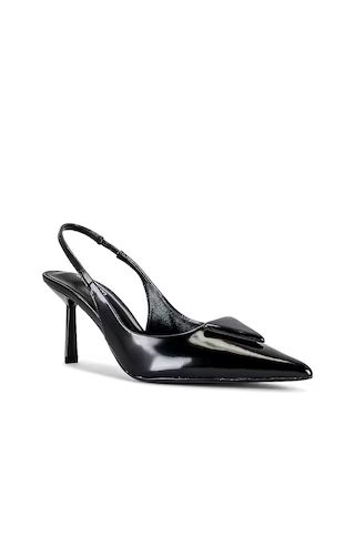 Tony Bianco Bertie Slingback Pump in Black Hi Shine from Revolve.com | Revolve Clothing (Global)