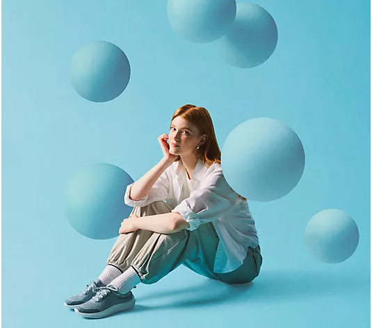 Clarks Cloudsteppers Solevana Lace-Up Sneakers - QVC.com | QVC