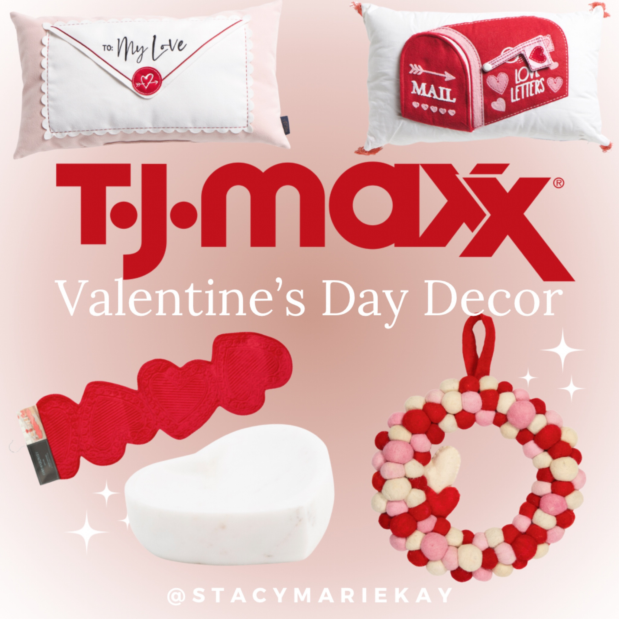 TJMaxx Valentine’s Day Decor ❤️ #valentinesday #valentine #homedecor #seasonaldecor

#LTKSeasonal #LTKhome