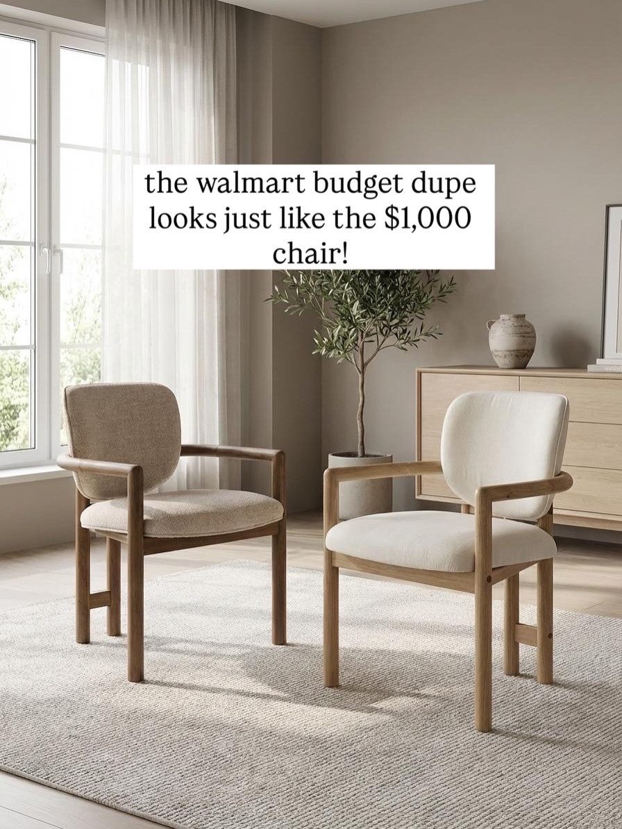 Walmart budget dupe chair

#LTKHome #LTKmomlife #LTKU
