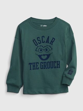 babyGap &#x26;#124 Sesame Street 100% Organic Cotton Graphic T-Shirt | Gap (US)