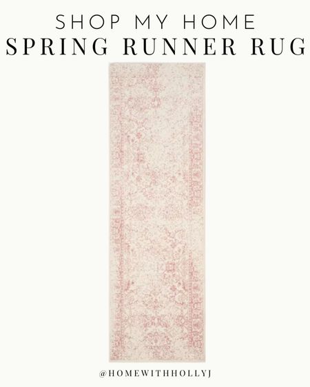 Sharing a pink runner rug I have and love for my kitchen in the spring months!

#LTKfamily #LTKSeasonal #LTKhome