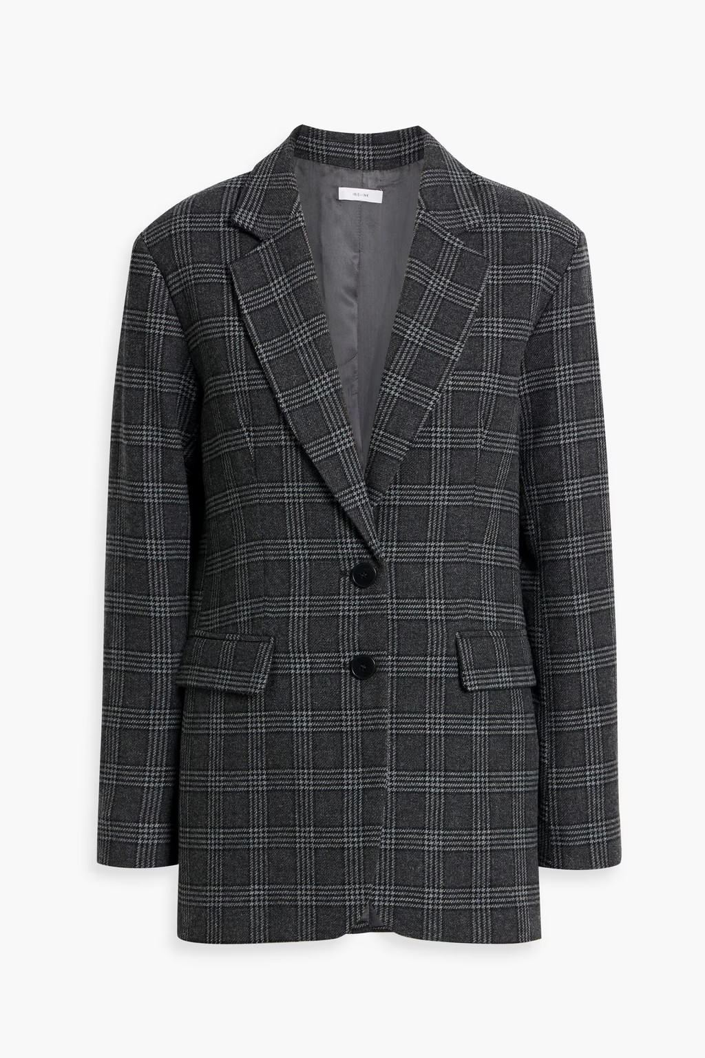 Joey checked wool-blend blazer | The Outnet (US and CA)